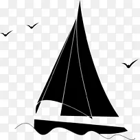 电脑图标帆船剪贴画帆船