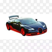 跑车Bugatti Chiron Bugatti EB 110-迪拜