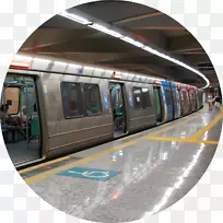 快速过境里约热内卢地铁列车铁路运输-巴西狂欢节