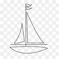 画帆船、美术船和游艇