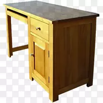 桌子家具写字桌抽屉橡木