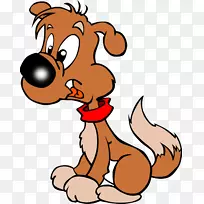 小狗拉布拉多猎犬达克斯犬夹艺术-小狗