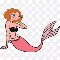 艾丽尔·法·木兰公主艾隆维·Rapunzel，美人鱼-美人鱼