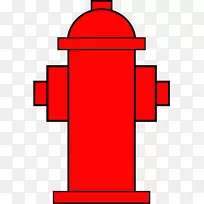 消防栓消防处消防队员夹艺术-消防栓