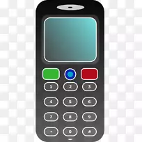 iphone电话YotaPhone 2剪贴画-电话