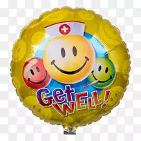 微笑我的气球别担心，开心的脸-很快就好