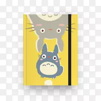 笔记本写生艺术人员-Totoro