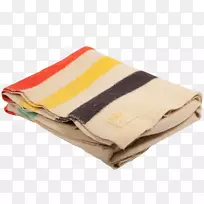 纺织品亚麻材料棕色毛毯