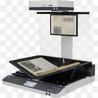 图像扫描器纸书扫描数字化行星扫描器