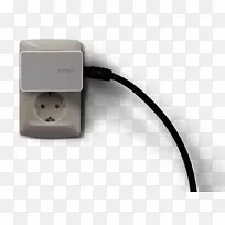 电子交流电源插头和插座电缆适配器引线插座