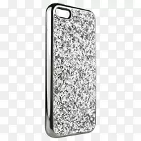 iPhone 7加上iPhone 5手机配件iPhone 8和iPhone 6-银色闪光