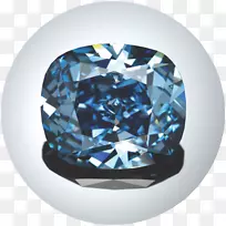 碧月约瑟芬钻石蓝色钻石甜美约瑟芬钻石自然历史博物馆洛杉矶县-辉煌