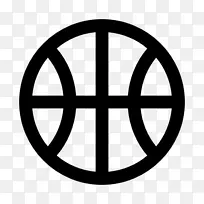 更好的篮球运动篮球场电脑图标-曲线