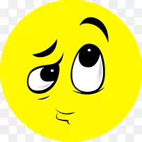 笑脸表情眉毛表情愤怒