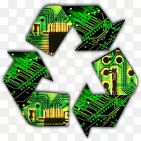 膝上型计算机回收电子废物.回收