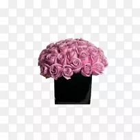 黑色玫瑰花瓶报价-紫玫瑰