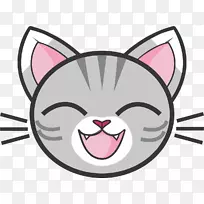 猫虎夹艺术猫脸