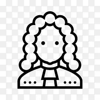 电脑图标裁判法庭剪辑艺术法官