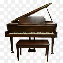 数字钢琴乐器演奏者钢琴键盘-钢琴