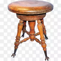 凳子木古董钢琴浴缸-古董