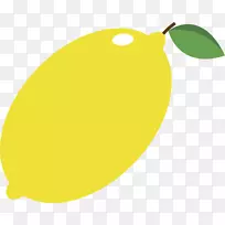 柠檬电脑图标水果剪贴画.柠檬