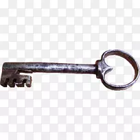 丘奇钥匙锁骨架钥匙挂锁