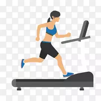 跑步机体育锻炼健身中心体重减轻斯里兰卡信息技术研究所-运动