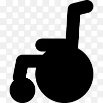 轮椅剪贴画-轮椅