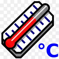 温度测量人体标度温度摄氏温度计