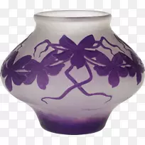 花瓶玻璃夹艺术花瓶