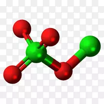 高氯酸盐分子氯化氯分子式-球