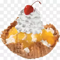 冰淇淋甜点剪贴画-冰