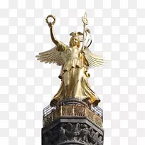 柏林胜利柱勃兰登堡门纪念碑-女神