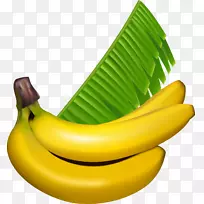 水果绘画艺术-香蕉