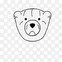 北极熊大熊猫剪贴画-北极熊