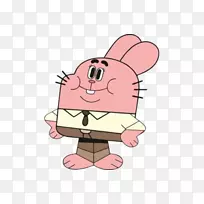 Gumball Watterson达尔文Watterson Nicole Watterson YouTube动画-Flintstone