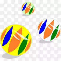 沙滩球普拉亚剪贴画-台球