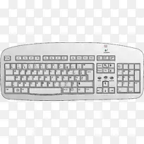 电脑键盘电脑鼠标快捷键剪贴画键盘
