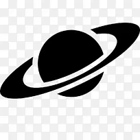 电脑图标符号土星剪贴画-摩羯座