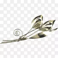耳环体珠宝银餐具
