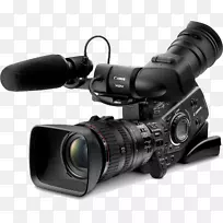 数字摄像机专业摄像机hdv.胶片带