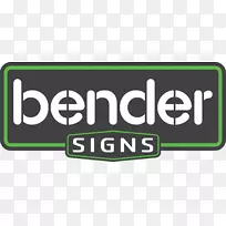 Bender签了比萨饼生意标牌顾客