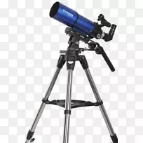米德仪器折射望远镜方位角架赤道安装双筒望远镜