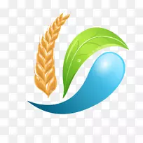 农业标志符号剪贴画-小麦