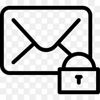 电子邮件挂锁