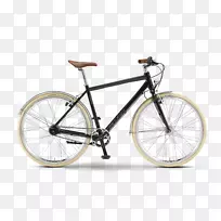 电动自行车峡谷自行车混合动力自行车固定齿轮自行车-阿鲁巴