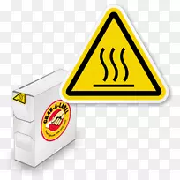 警告标志危险标签安全可燃性和易燃性自动扶梯
