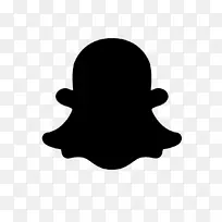 社交媒体电脑图标Snapchat博客-Snapchat