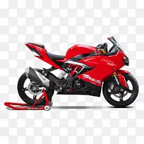 宝马G310R Bajaj汽车博览会电视阿帕奇rr 310卢比