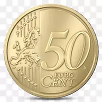 1美分欧元硬币拉脱维亚硬币50美分欧元硬币-欧元